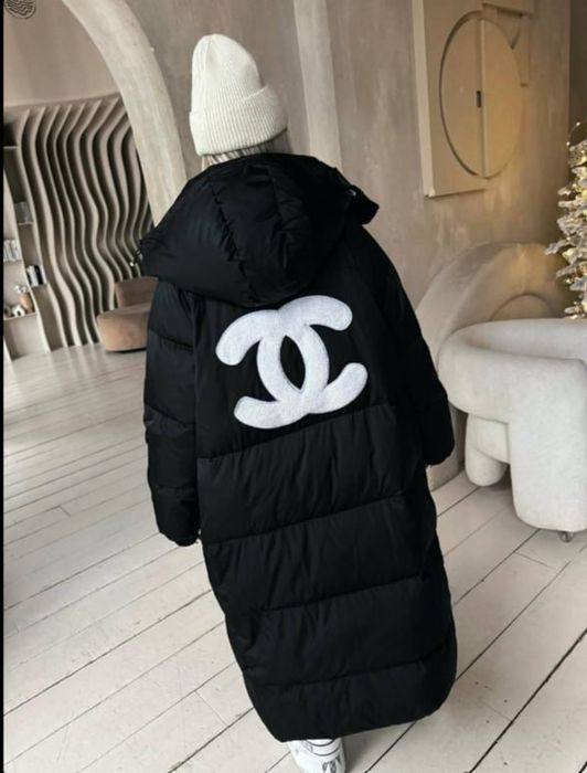 Дамско зимно яке Черно