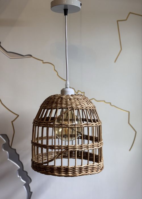 Продам плетенный абажур