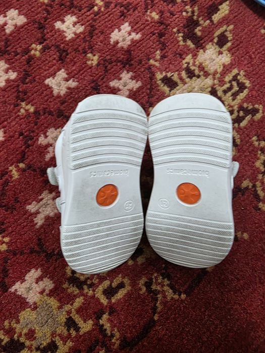 Pantofi ergonomici pentru copii bebeluși din piele Biomecanics