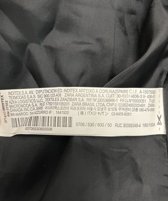 Sacou Zara barbati masura 50