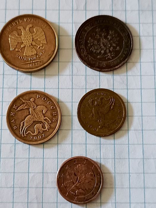 Продам разные монеты и часы карманные