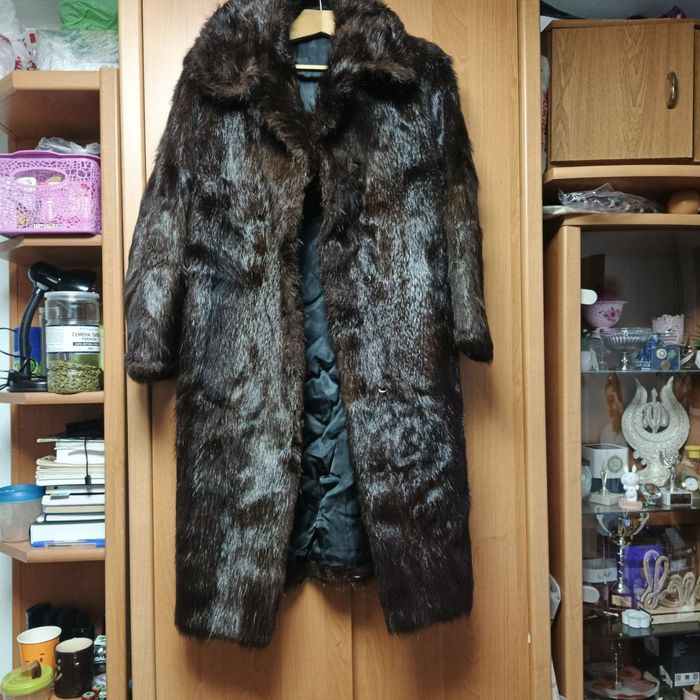 Натуральная норковая шуба