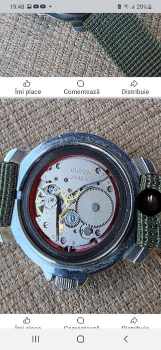 Ceas Vostok Komandarskie.