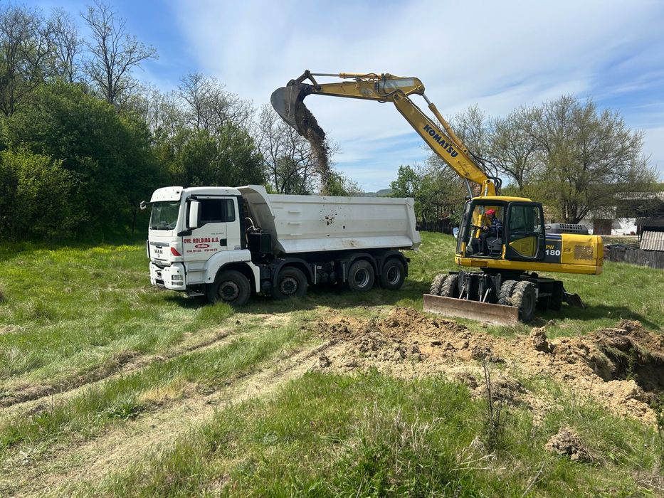 Lucrări cu ultilaje constructii