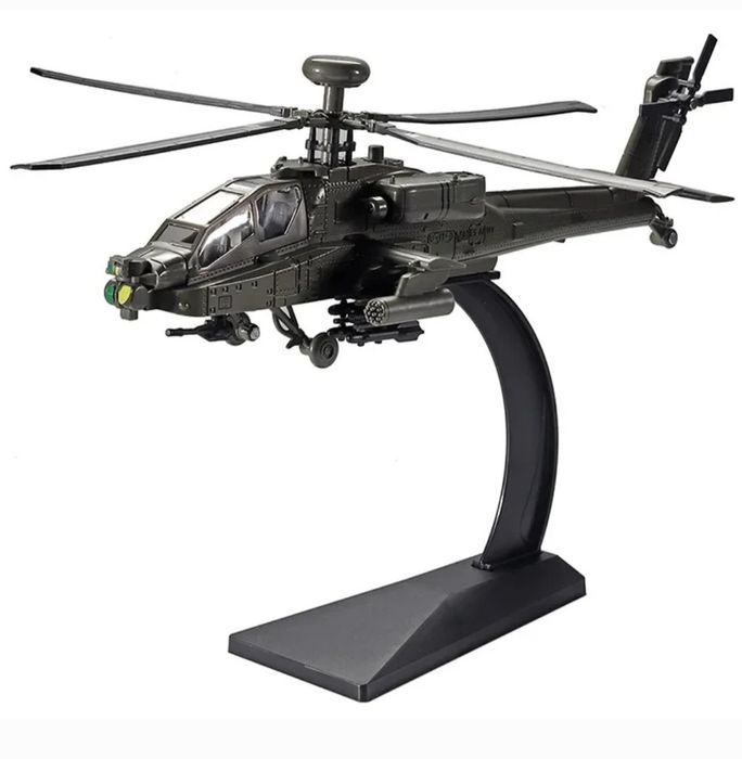Macheta Elicopter Apache AH-64A 1/32 – Model din aliaj