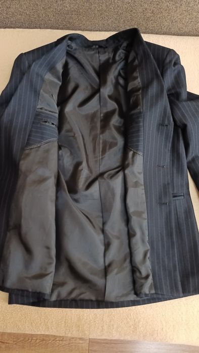 Costum Barbati Elegant,Bleumarin închis,mărimea 48