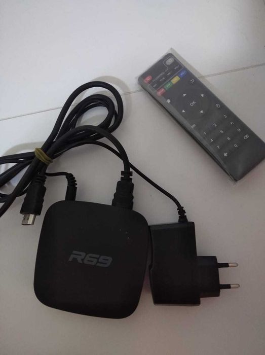 Приставка для телевизора. ТВ приставка андроид R69