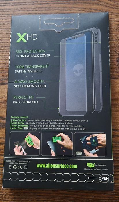 Samsung Galaxy S7 Folie Protectie Alien Surface