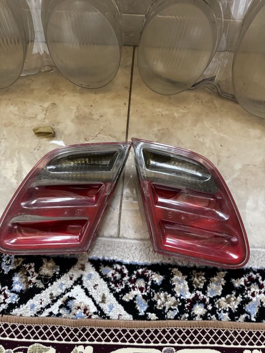 Мерс w210 фары решотка стоп рест