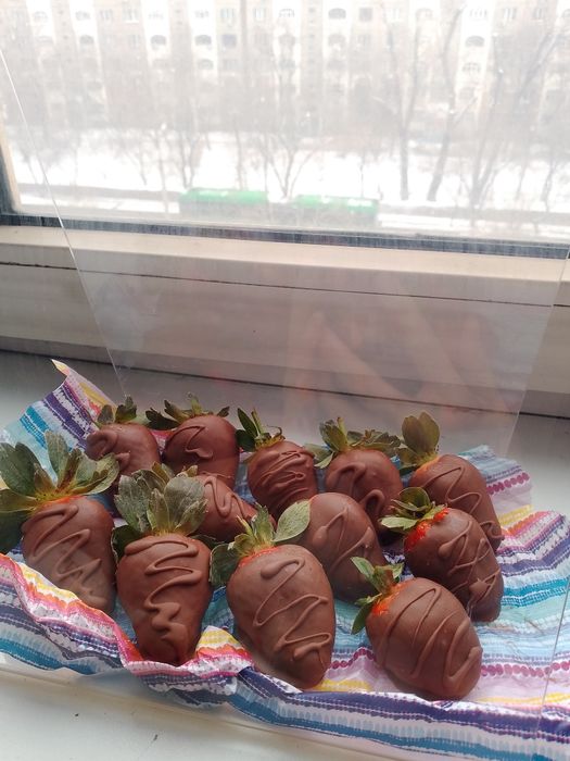 Клубника в шоколаде