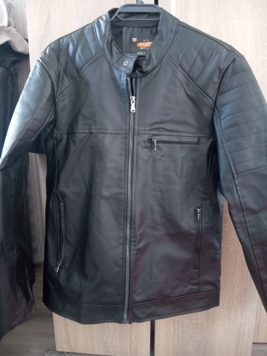 Кожено мъжко яке