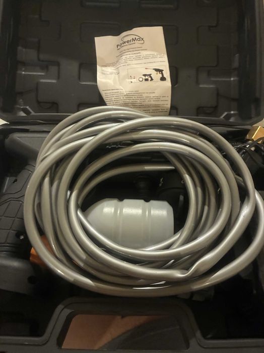 ЧИСТО НОВА Акумулаторна безжична водоструйка PowerMax 21V