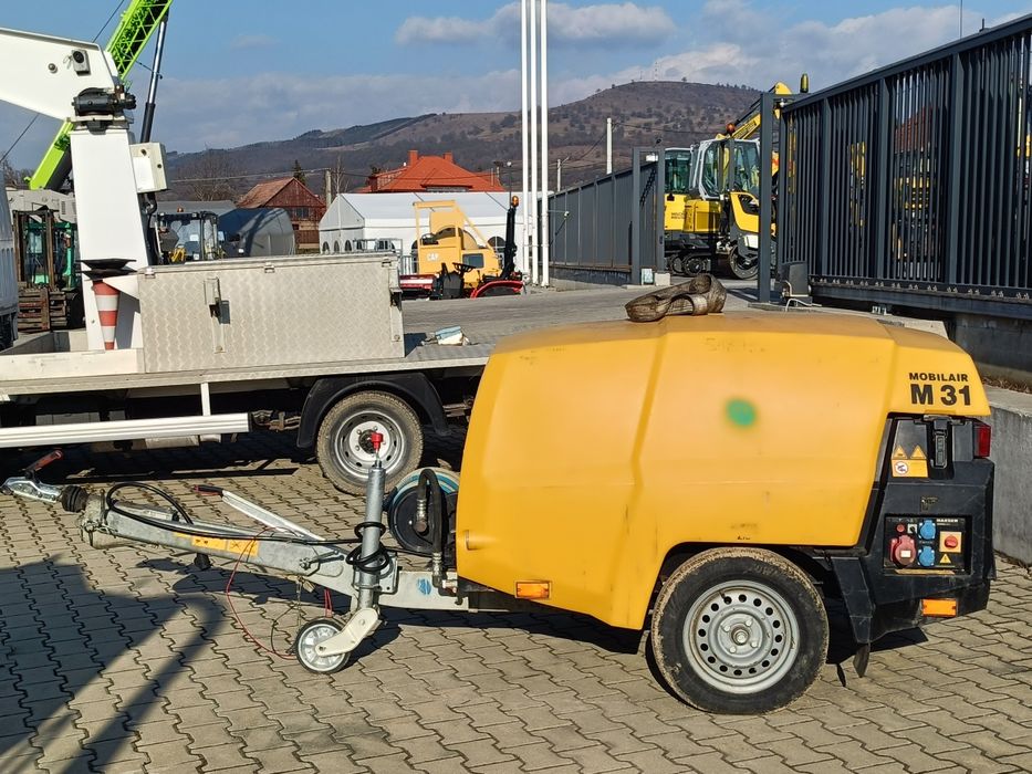 Motocompresor + generator marca KAESER M31PE Mobilair