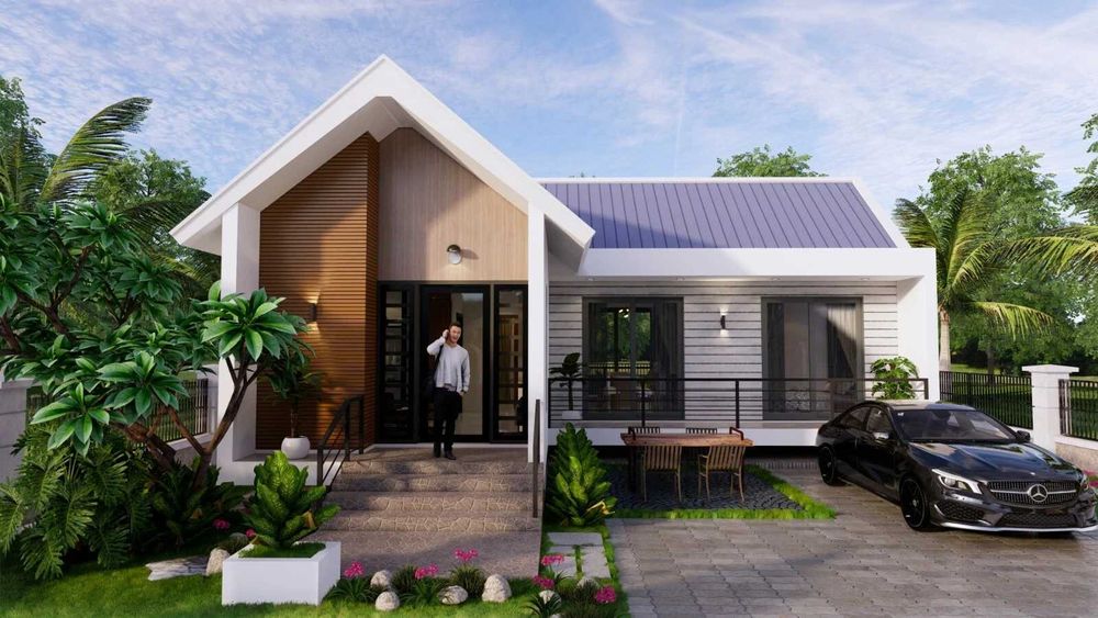 НА ИЗПЛАЩАНЕ - Евтина сглобяема къща с 2 спални, 116 кв. м