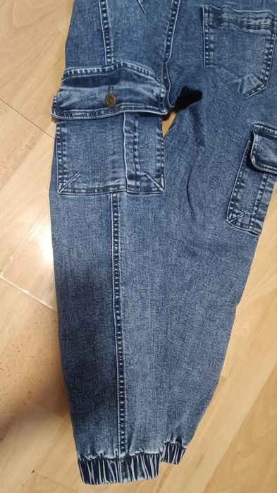 Джинсы джогеры на рост 134-146