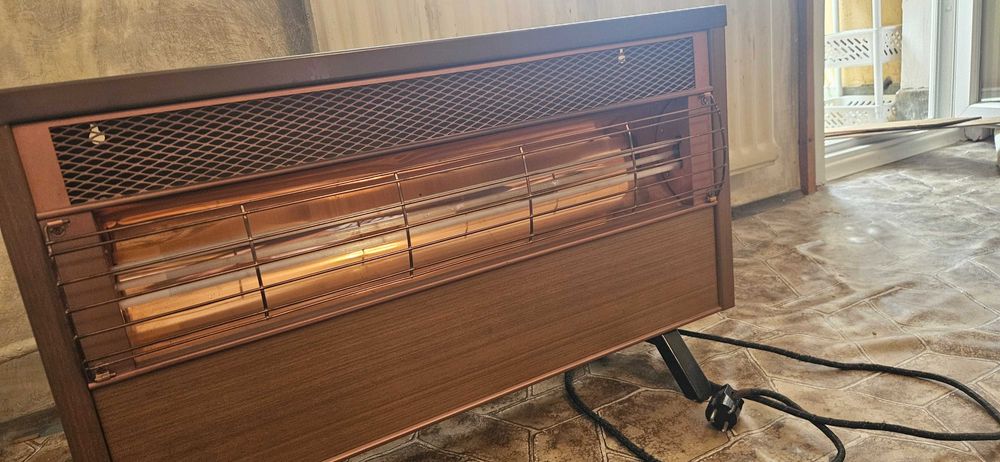 Ретро английска Инфрачервена електрическа печка за отопление Dimplex