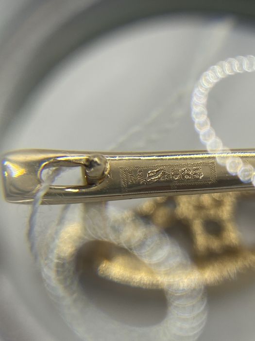 Золотые серьги 585 | 1,84 гр