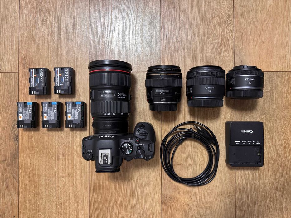Vand Pachet - Canon R6 + accesorii