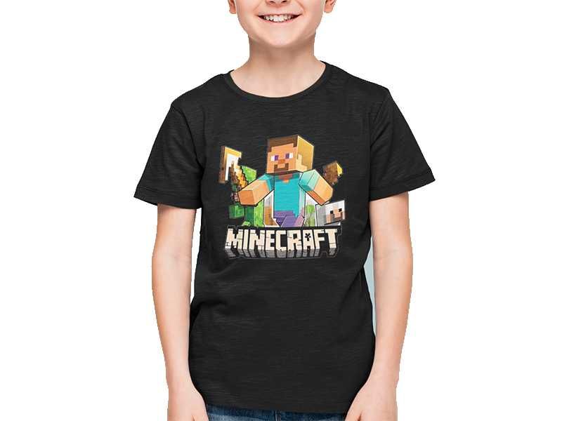 Тениски Minecraft 8 модела Всички размери и цветове