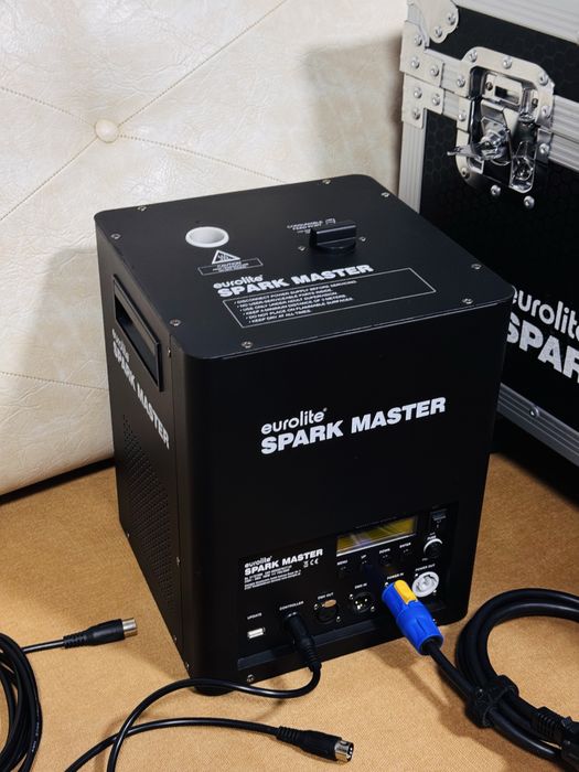 Mașină artificii/efect de scântei Eurolite Spark Master-kit complet !