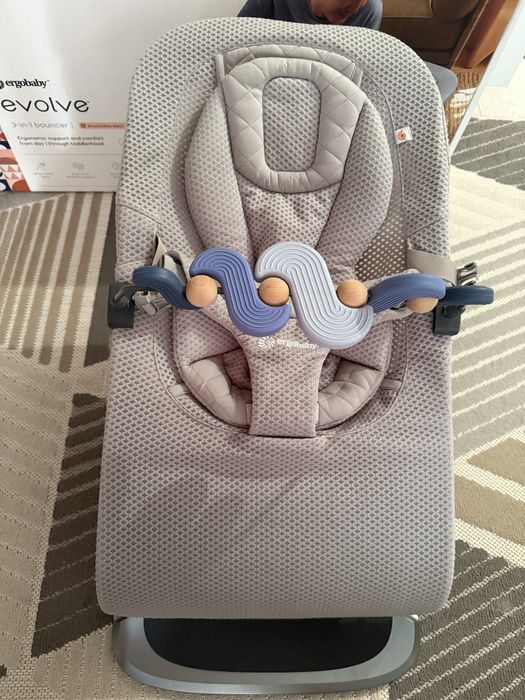 Бебешки шезлонг ErgoBaby Evolve 3 в 1 All Mesh