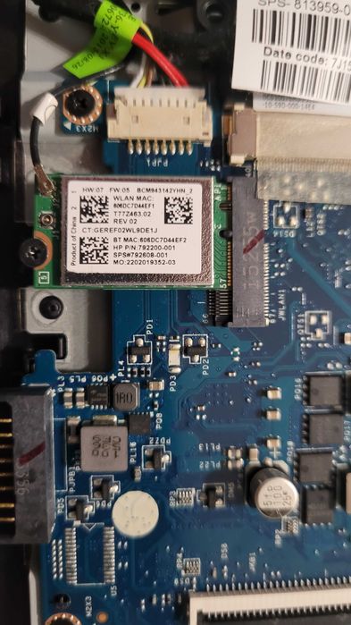 HP 15-A 17-G WIFI Wireless Bluetooth Card BCM943142YHN 792608