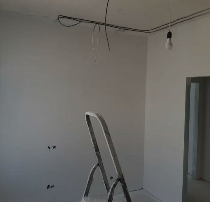 Шпаклевка и малярный работы