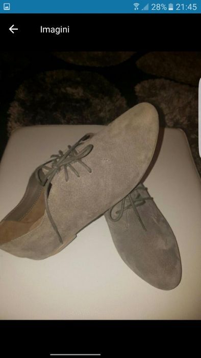 Pantofi din piele Noi