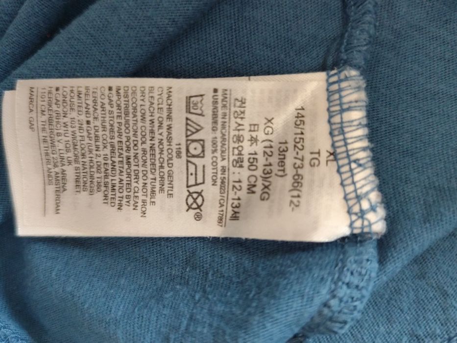 GAP tricou  albastru