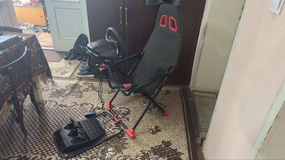 Logitech G29 + Custom Shifter + Cockpit