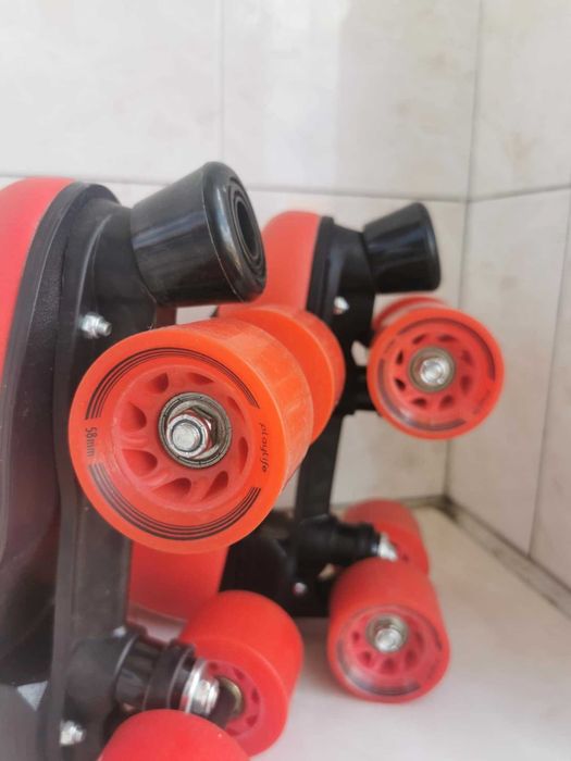 Ролкови кънки Melrose червени, размер 36