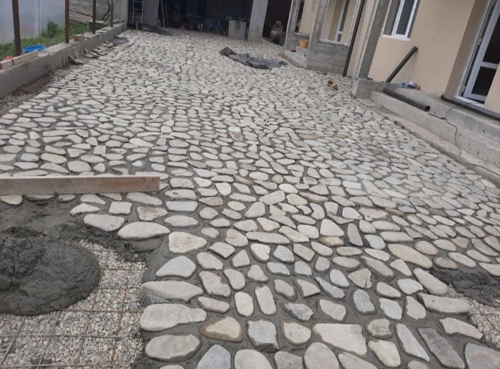 Piatră de munte pentru pavat