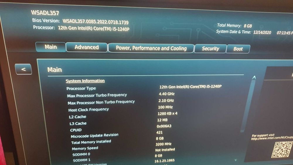 Intel Nuc I5 generatiile 11 si 12