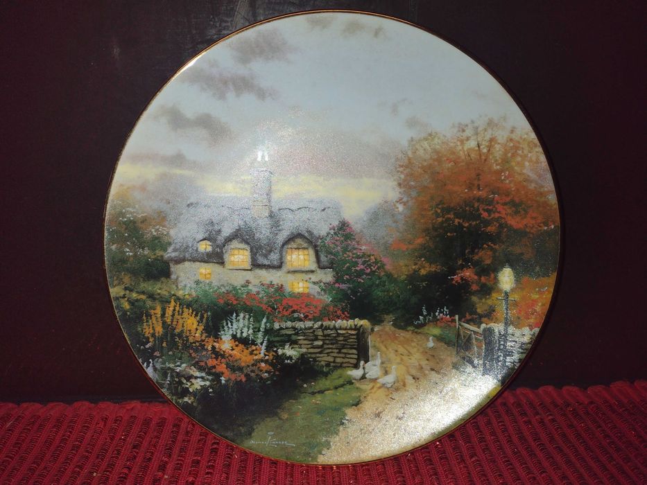 Thomas Kinkade farfurii