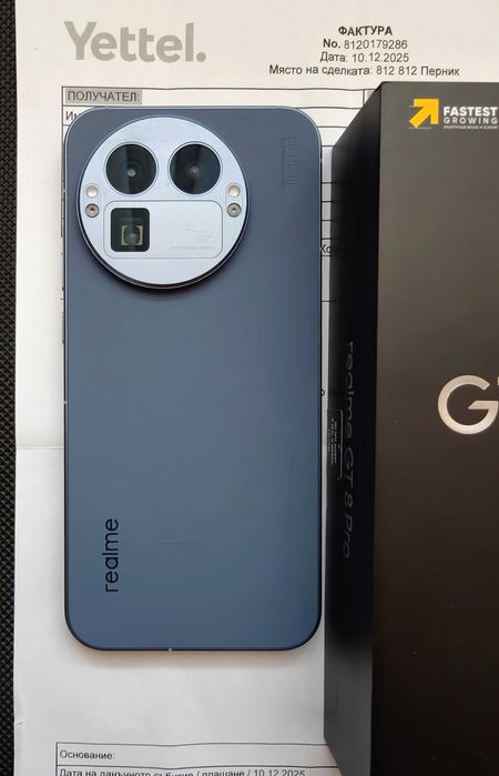 Realme GT8 PRO 16/512GB с 33 месеца Гаранция