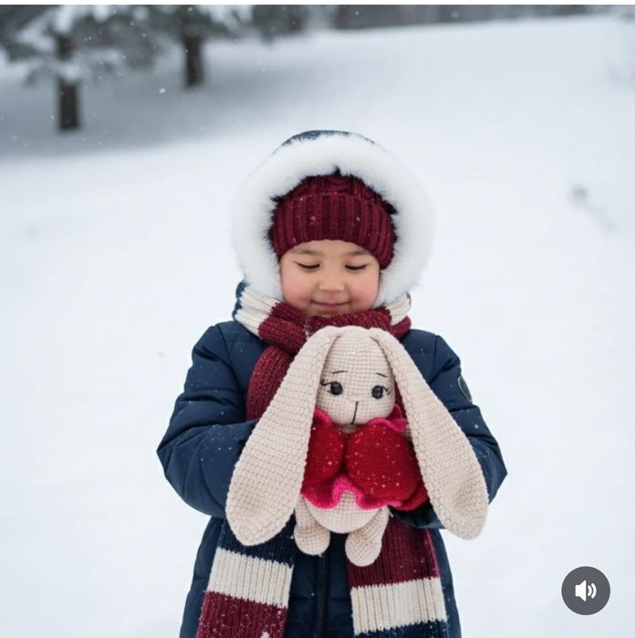 Зайчат вязяные(крючком)