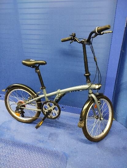 Bicicletă pliabilă Fold120 Gri - UNIC - (SecondHand) Decathlon