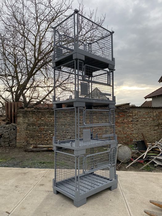 Box paleti metalici