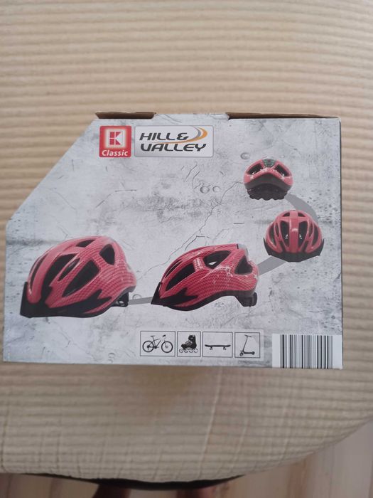 Детска светеща велосипедна каска