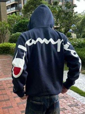 Худи Champion x Supreme