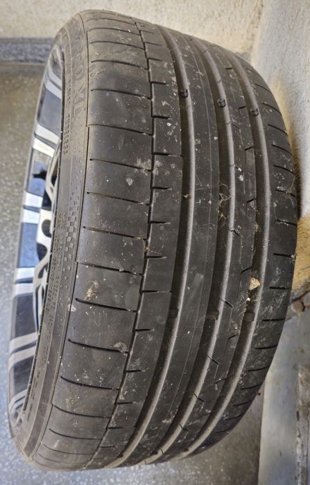 Ocazie! Cel mai ieftin de pe tara!  Set 4 Jante  oxigin model deosebit  20" inch + cauciucuri impecabile continental