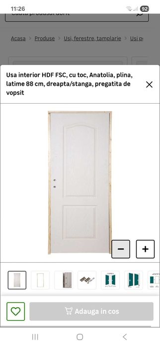 De vanzare parchet laminat, usi interioare, baterie lavoar, etc