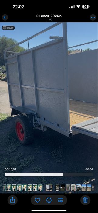 Прицеп коневозка