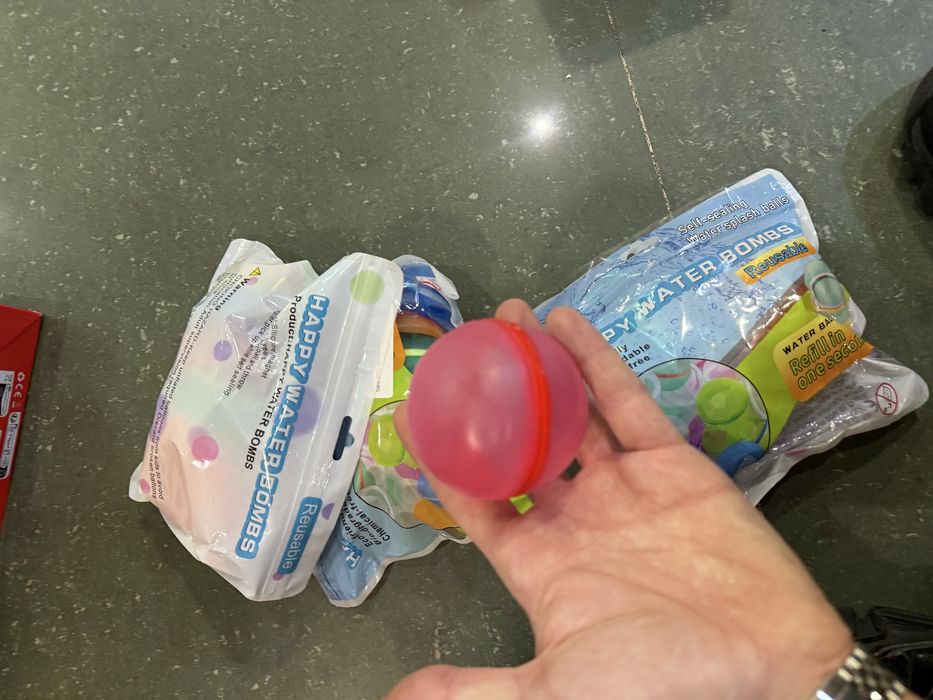 Многократни водни балони – силиконови, пълнят се за 1 секунда