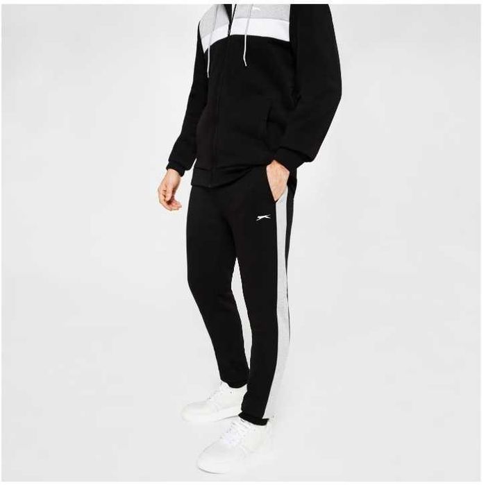 Дебел мъжки анцуг Slazenger Full Zip - размери S, M, L, XL, XXL