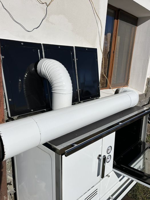 Печка на дърва за парно