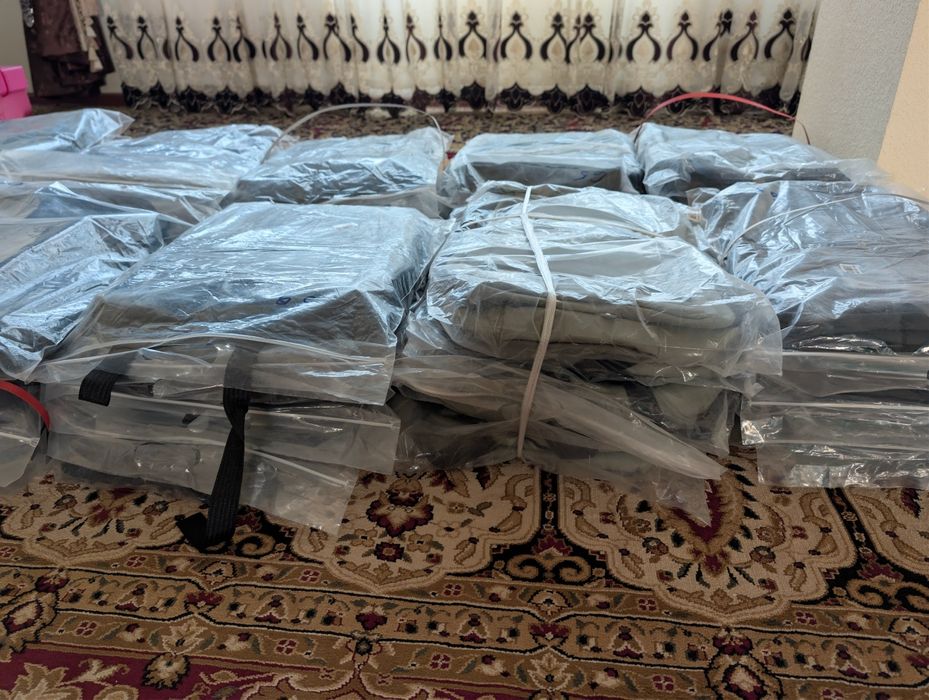 Рюкзак, оптом, для ноутбука 17", с USB портом и код.замком