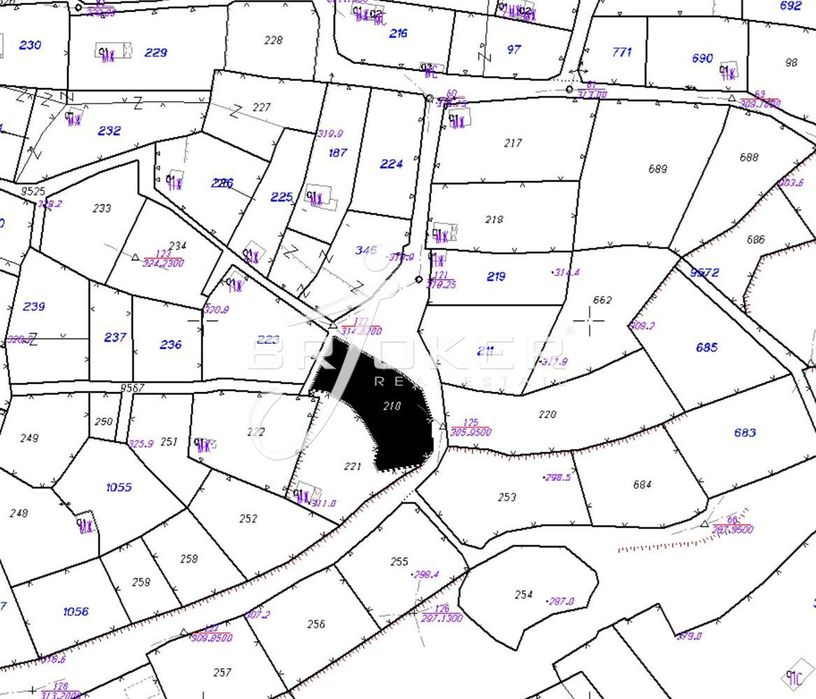 Продава се Парцел в с. Петлино, Област Кърджали - 567 кв.м за 21 €/кв.м - Снимка #1