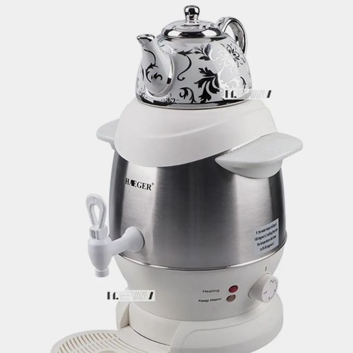 Самовар + керамический чайник от Haeger (Португалия)..
