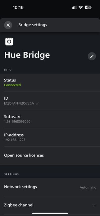 Consola bridge hub wireless Philips Hue, Zigbee, HomeKit